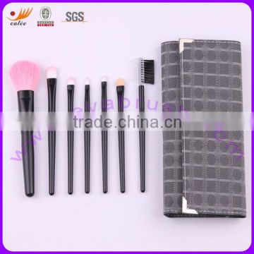 Seven-piece Makeup/Cosmetic Brush Set with animal and natural hair,Customized Designs are Welcome