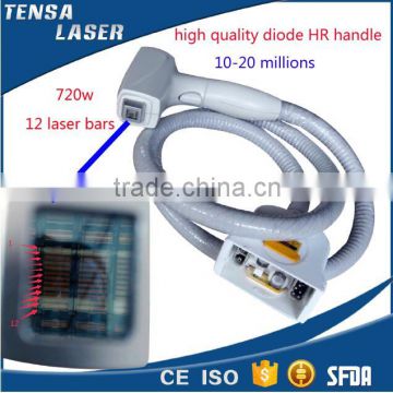 360-1200w output power diode laser hair removal 808nm ce approved diode laser handle parts