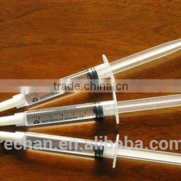 Teeth Whitening kit gel,44% Teeth whitening syringe gel products,dental teeth bleaching syringe gel