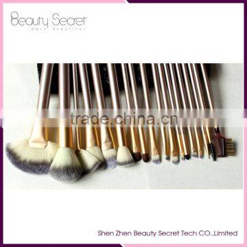 18 Pieces Soft Oval Toothbrush Foundation Blush Cosmetic Makeup Brush Sets