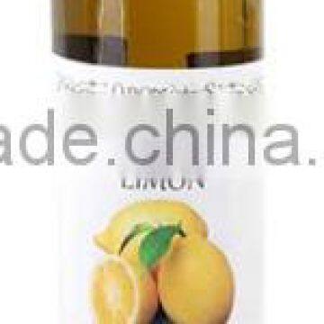 Organic extra virgin olive oil flavoured with lemon