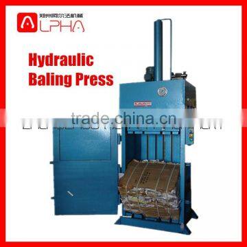 Hot sale!Hydraulic cotton bale press machine/hydraulic press packing machine/bale packing machine