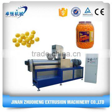 China factory price puffed corn snacks cheese ball making machine