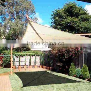 Square 3m shade sail for garden