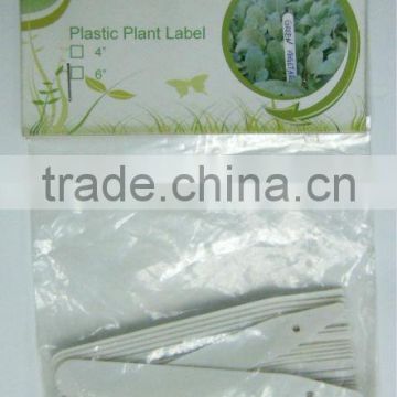 plastic plant lable