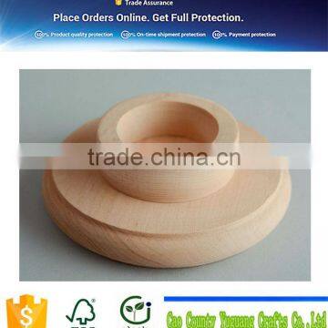 Wooden Blank Candle Holder photo-2