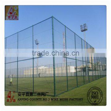 Chain Link Fencing 6 feet high Galvanized & with Green coating wire mesh fence