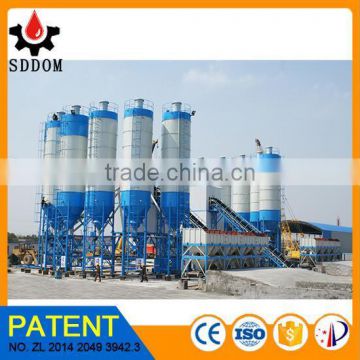 2016 new design DOM HZS concrete mixing plant for sale