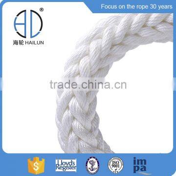 Polyester mooring rope 12strands braided 24-120mm