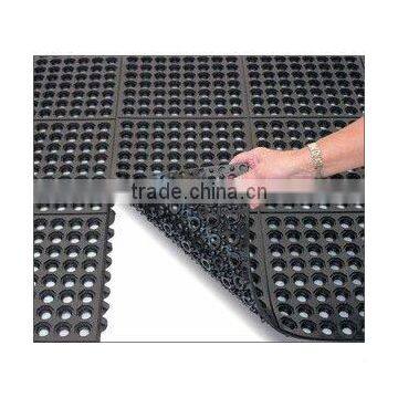 interlocking kitchen rubber floor