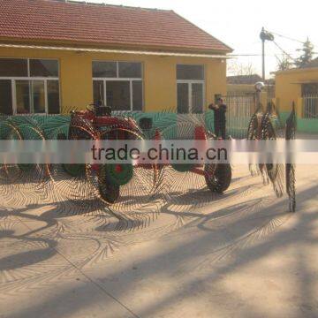 With Two Years Warranty 8 Wheel Caddy Hay Rake, Carted Hay Rake,Hay Tedder for Sale photo-4