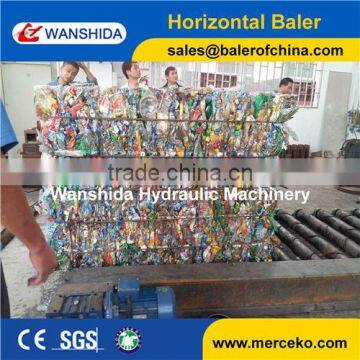 China Manufacturer Recycled PET Bottle and Cardboard in Bales Machine