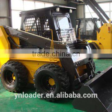 Skid Steer Loader(1000kg+80hp+0.5m3+Imported Hydraulic System+Closed Cabin) photo-3