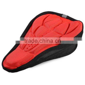 3D Breathable Bicycle Saddle Front Seat Mat Silicone Cycling Seat Cushion Bike Soft Seat Cover Bicycle Parts photo-2