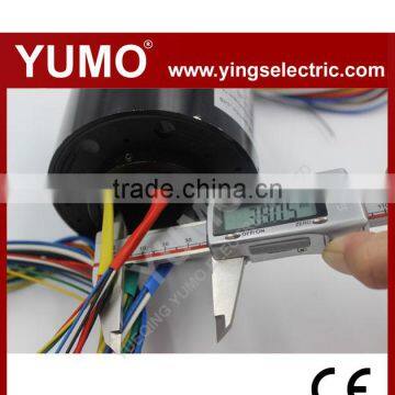 YUMO SRH038-8X-6S 20A/ring 12 Rings Electrical Carbon Brushes Holder Slip Ring photo-3