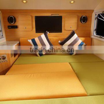 Teardrop Type Fiberglass Travel Trailer Caravan FS-9010 photo-6