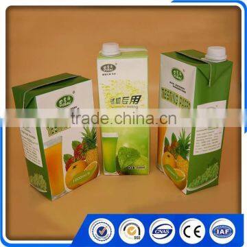 popular small cartoon box for aseptic packaging bag