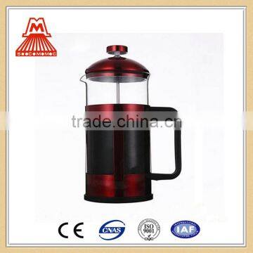 Quality products W124-CP033 Hot Selling Red Color Cooper Coffee Maker