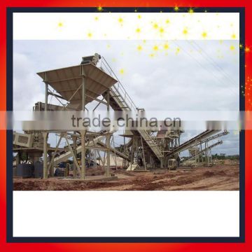 Coarse crushing with cubic ballast crushing machine