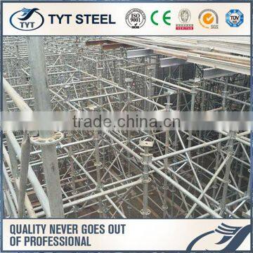 TYT Ringlock System Base Collar 48*3.5*280mm/Q235/Q345 ring lock system scaffolding for sale