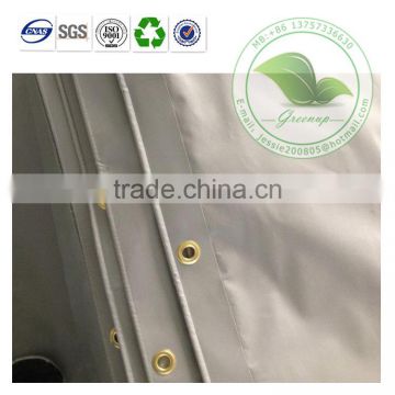 100% polyester material and plain style pvc tarpaulin truck cover