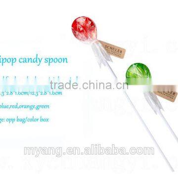 Creative Lollipop Candy Spoon,glass Material Spoon,coffee/tea Long Spoons photo-4