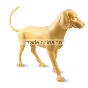 2015 newly display fiberglass dog mannequins for sale