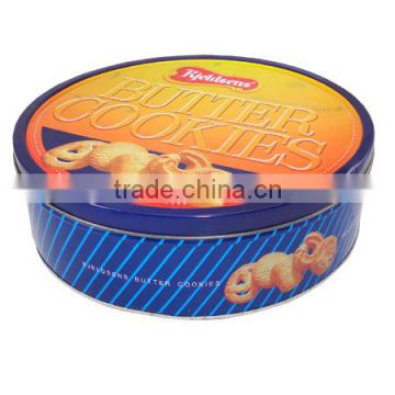 custom round metal tin boxes for cookies