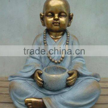 Thingking Monk Statue for Your Garden Decoration photo-2