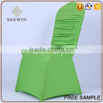 Normal Pattern Ruffled Cheap Spandex Chair Cover photo-5