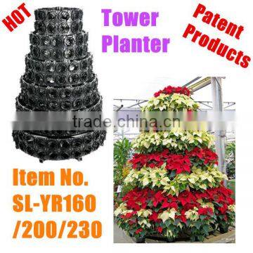 Strawberry Vertical Gardening Tower Pots Vertical Tower Garden Flowers Vertical Hydroponic Tower photo-2