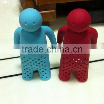 wholesale Innovative Silicone Tea tools tea strainer