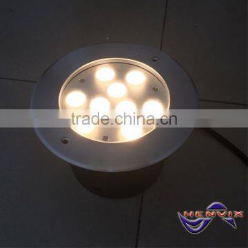 12V constant current dimmable 9W led inground light