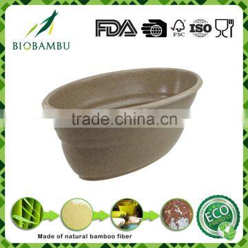 Promotional Traditional Unique bamboo fiber flower pot