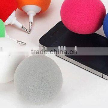 Hot Sale Best Promotion Gift Cheap Price Portable Sponge Ball Mini Speaker for Mobile photo-4