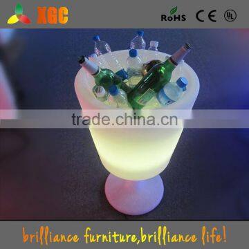 China Manufactuer Hot Sale Wine Promotion Led Illuminated Ice Bucket photo-2
