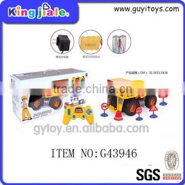 Best quality funny popular rc construction toy trucks excavator
