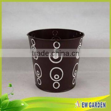 Newgarden Colorful Waterproof Metal Planter / Iron Flower Pot Stand photo-3