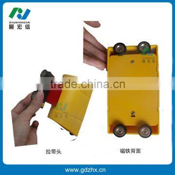 retractable belt barrier wall mounted barrier tensile system