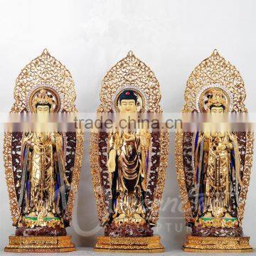 Indian style antique fengshui crafts fiberglass buddha sculpture indonesian statues