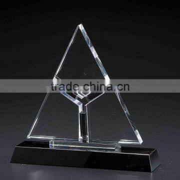 OEM Design Lucite acrylic pyramid display stand