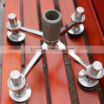 Stainless Steel Structural Glass Curtain Walls Fittings Glass Spider photo-4
