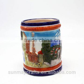Wholesale Custom High Quality Turkey ANTALYA Souvenir Ceramic Cup for Sale photo-3