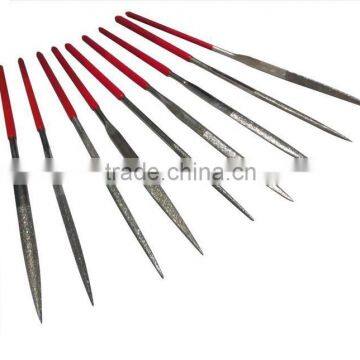 High Carbon Steel Hardness Smooth Cut Steel Flat Shape File or Diamond File Set photo-3