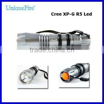 uniquefire cree Q5 brightness lighting 6 hours small sun tail keychain flashlight