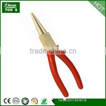 6'' ALUMINUM BRONZE NON SPARKING ROUND NOSE PLIERS