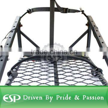 Aluminum Climbing Hunting Tree Stand With Safety Vest Harness, 250lb Capacity photo-3