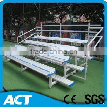 4-row bleacher seat with backs