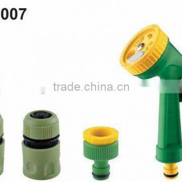 Sprayer CS-4011 4functions of Spray gun 5/8 4pcs set for garden lawn and flower watering