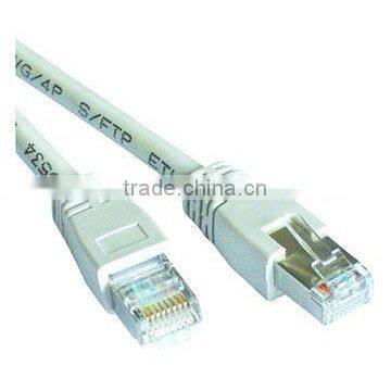 High quality 4 Pairs Solid SFTP Cable With Molded Plug